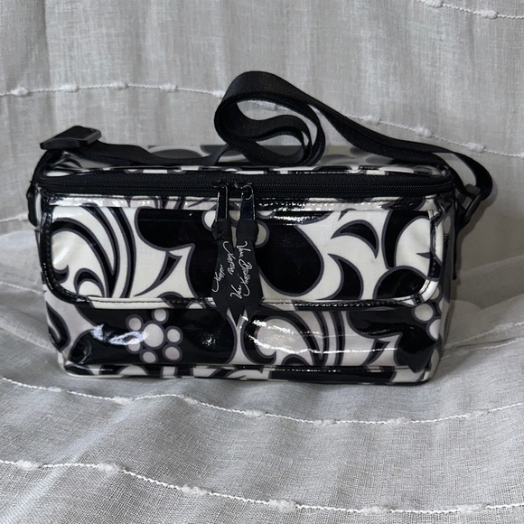 Vera Bradley Night & Day Designer Cooler Bag / Lunch Cooler 11" x 6" x 6" EUC - Picture 1 of 14